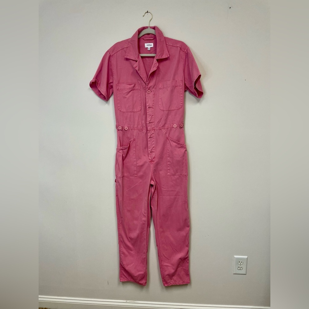 Pistola Washed Pink Utility Jumpsuit - Picture 7 of 8